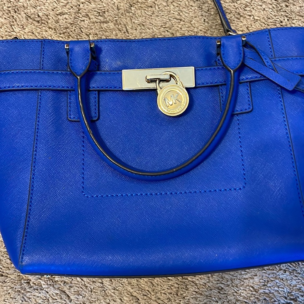 Royal Blue aka UK Wildcat Blue Michael Kors Purse